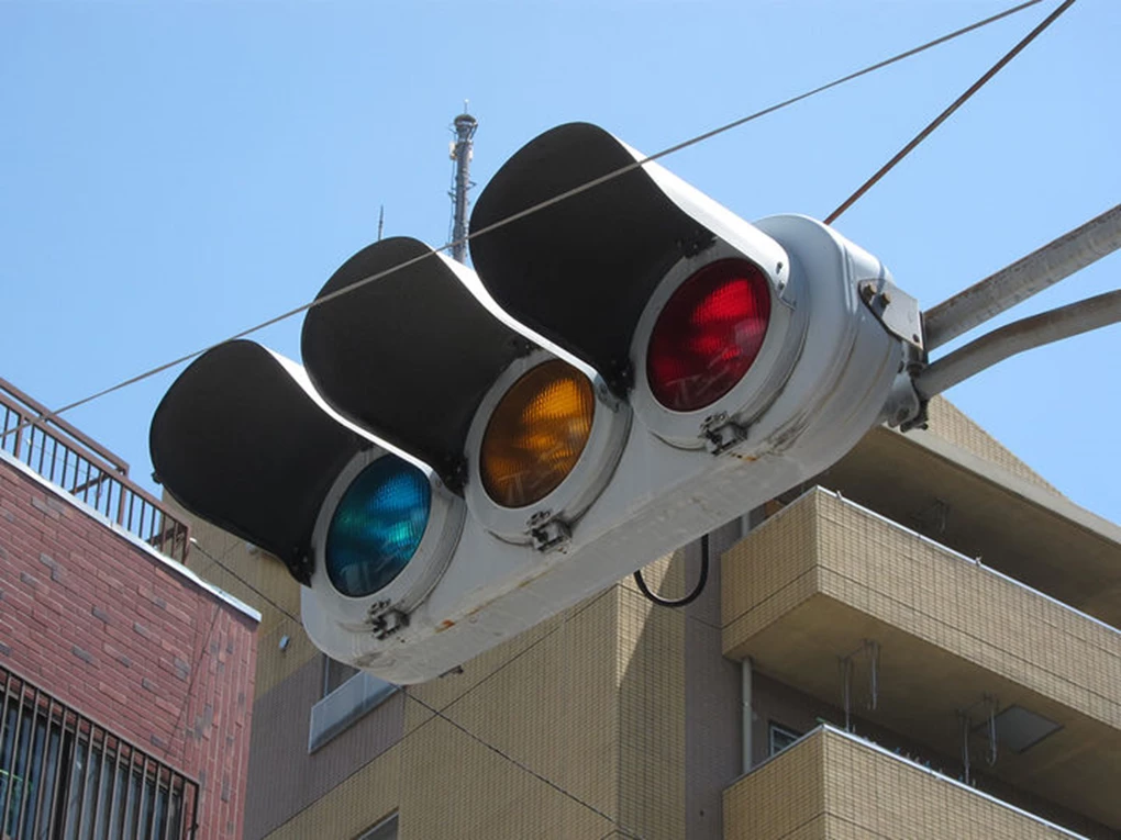 traffic lights around the