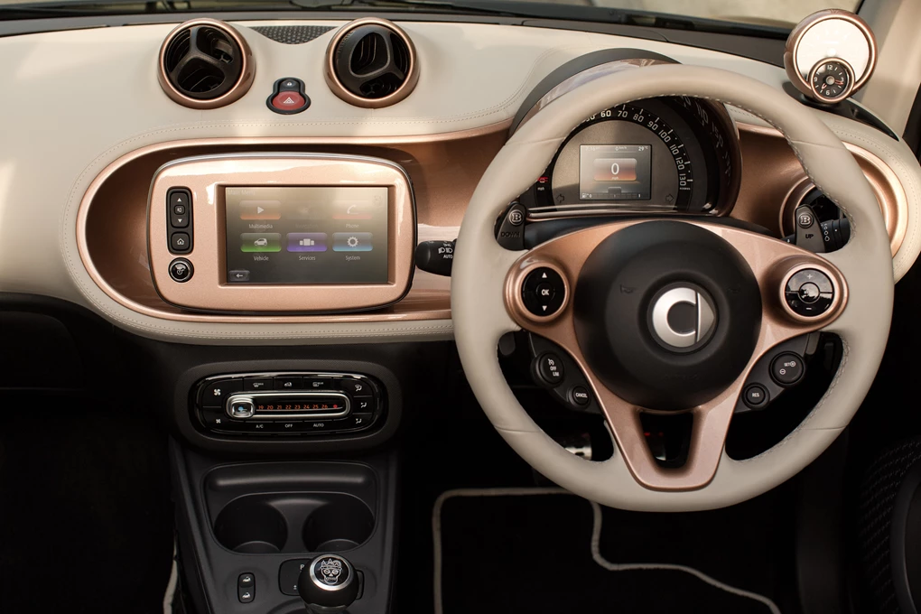 Brabus Smart Car Disturbing London edition interior