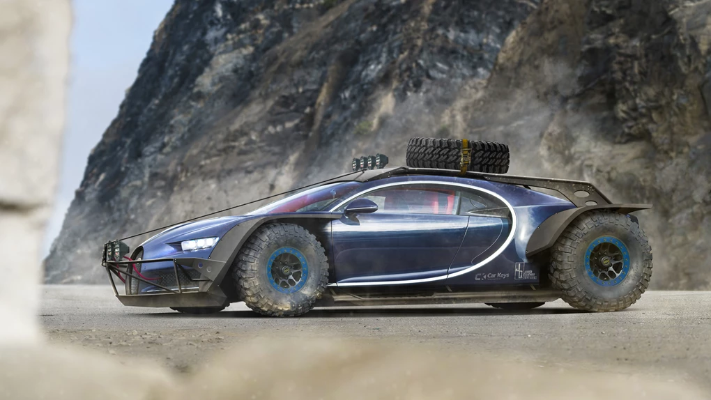 Bugatti Chiron Battle Car