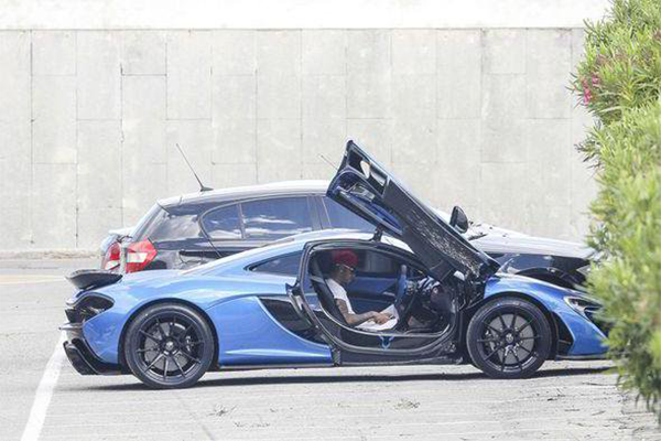 Lewis Hamilton's McLaren P1