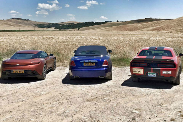 The cars of The Grand Tour Car Keys