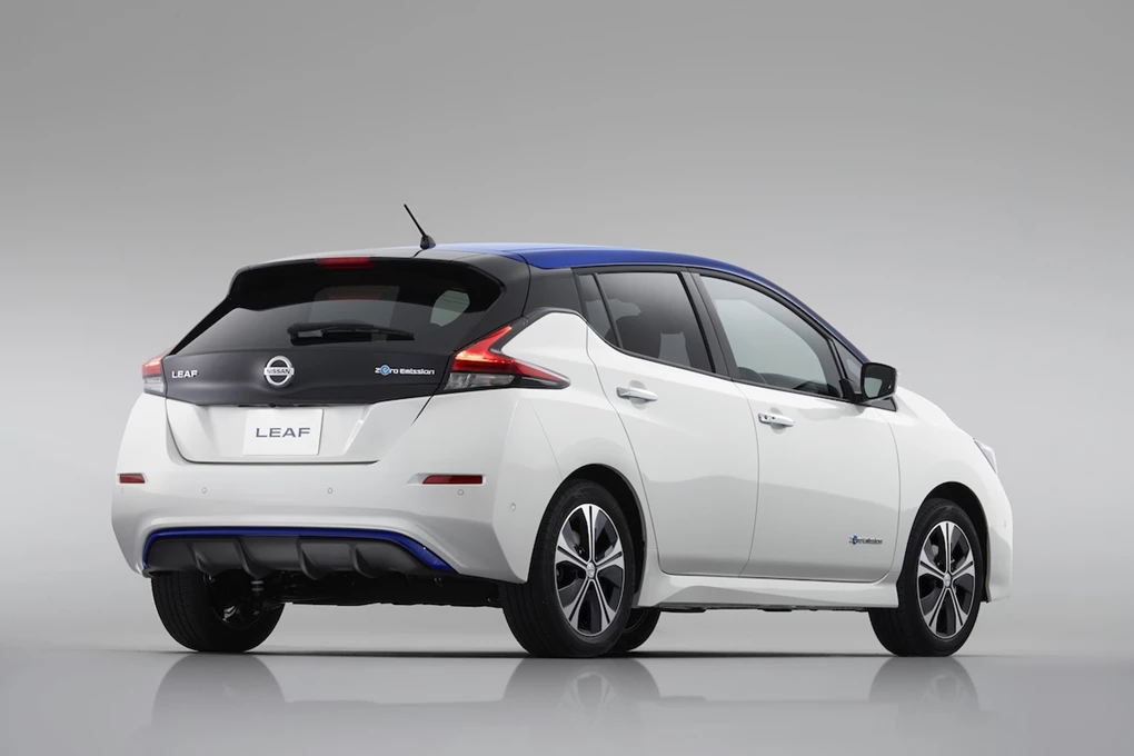 2018 Nissan Leaf all-electric vehicle