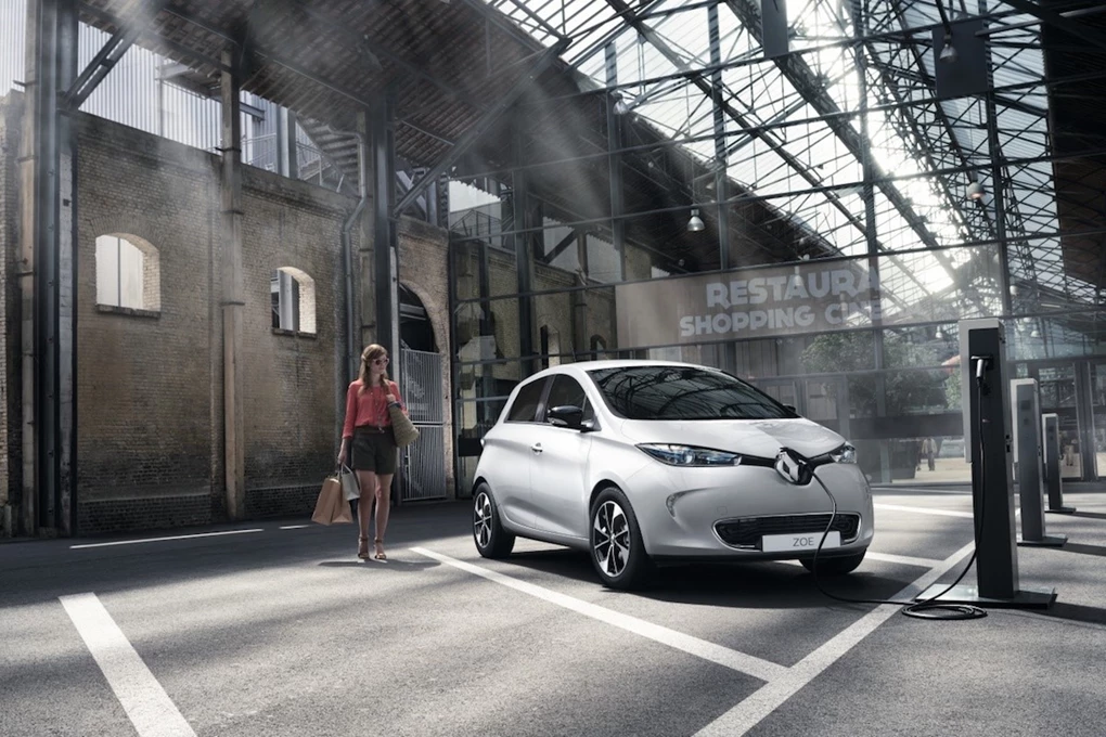 Renault Zoe electric vehicle hatchback
