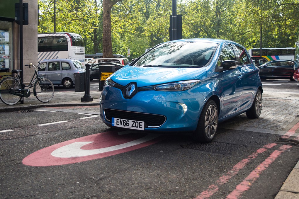 2017 Renualt Zoe all-electric hatchback