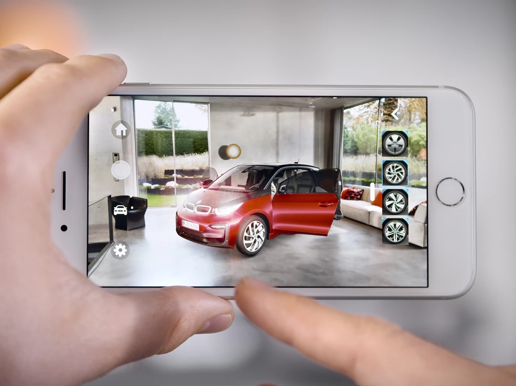 BMW i virtual reality augmented reality