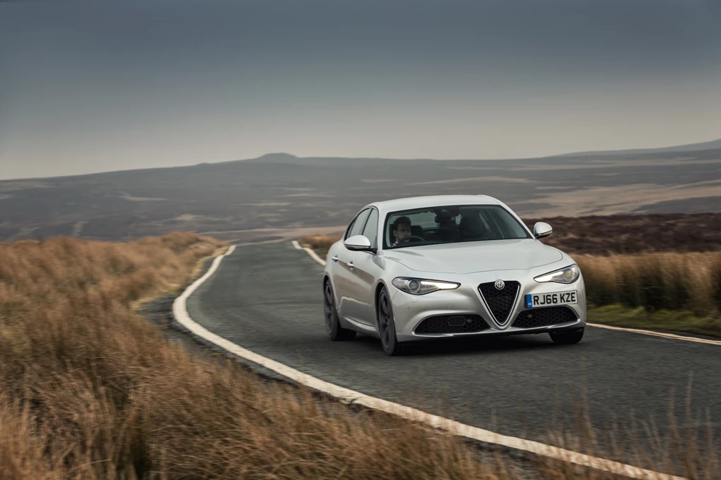 2017 Alfa Romeo Giulia family saloon