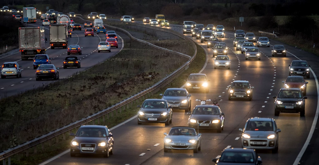 British road network motorway diesel emissions