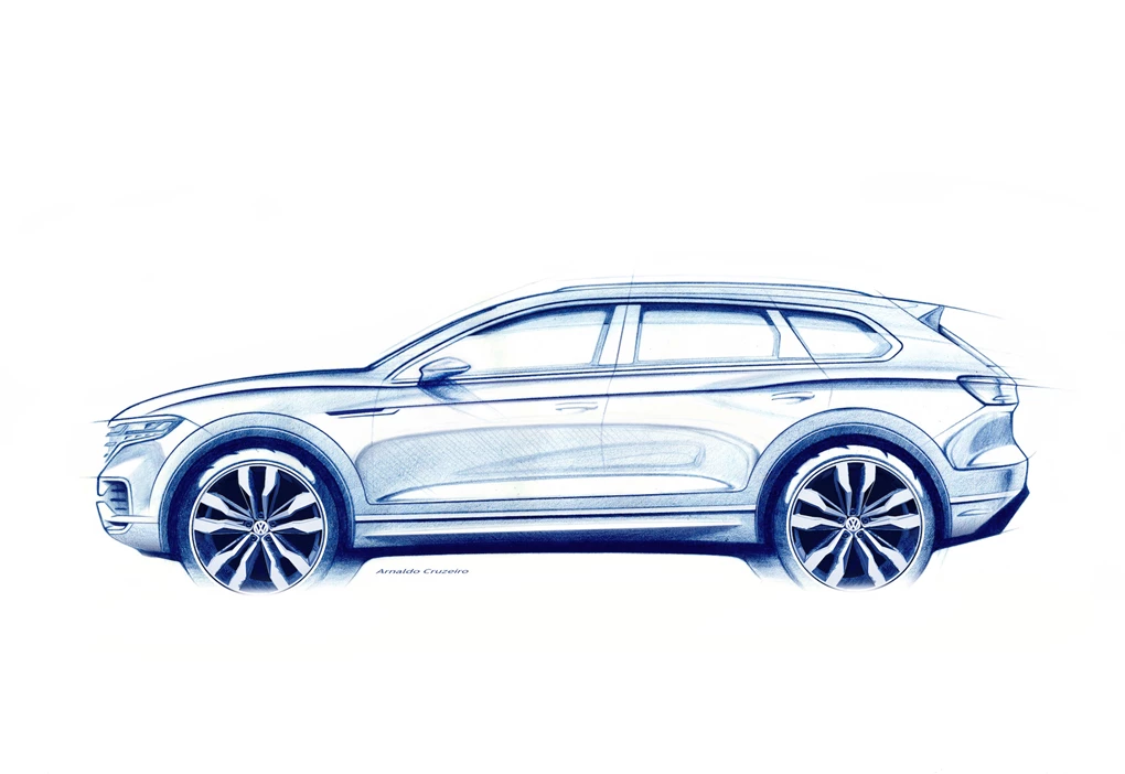 2018 Volkswagen Touareg large SUV