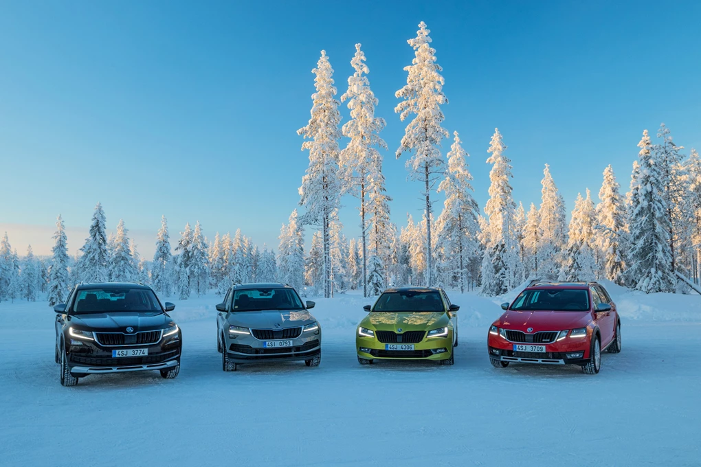 Skoda 4x4 range