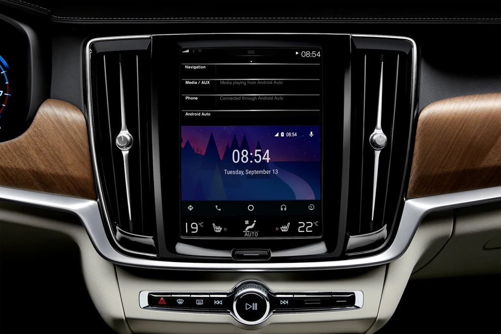 Volvo infotainment system