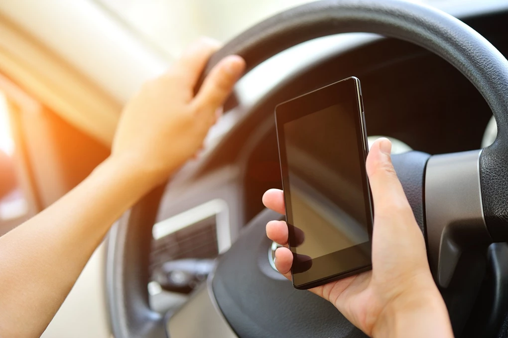 Mobile phone driving