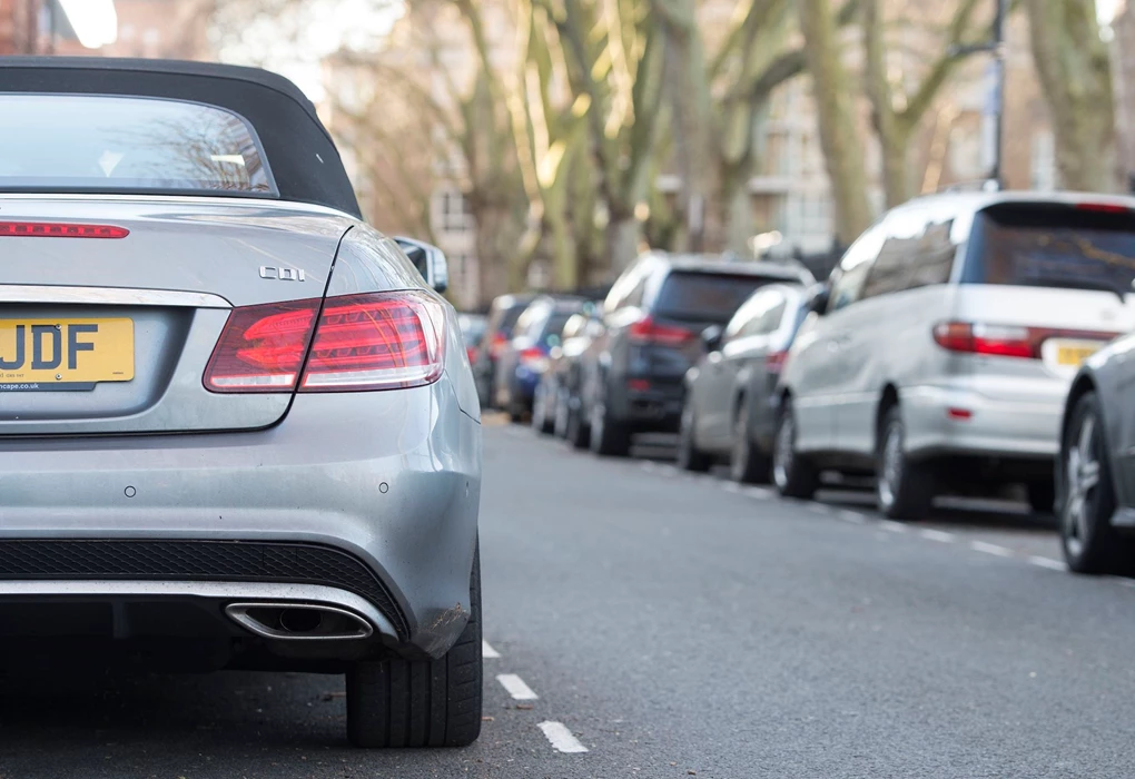 Parking on pavement rules