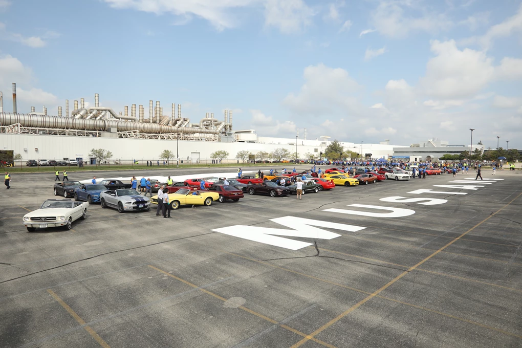 Ford Mustang 10,000,000 celebration