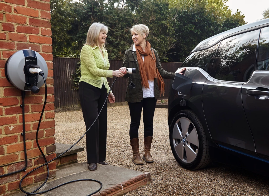 Electric car charging