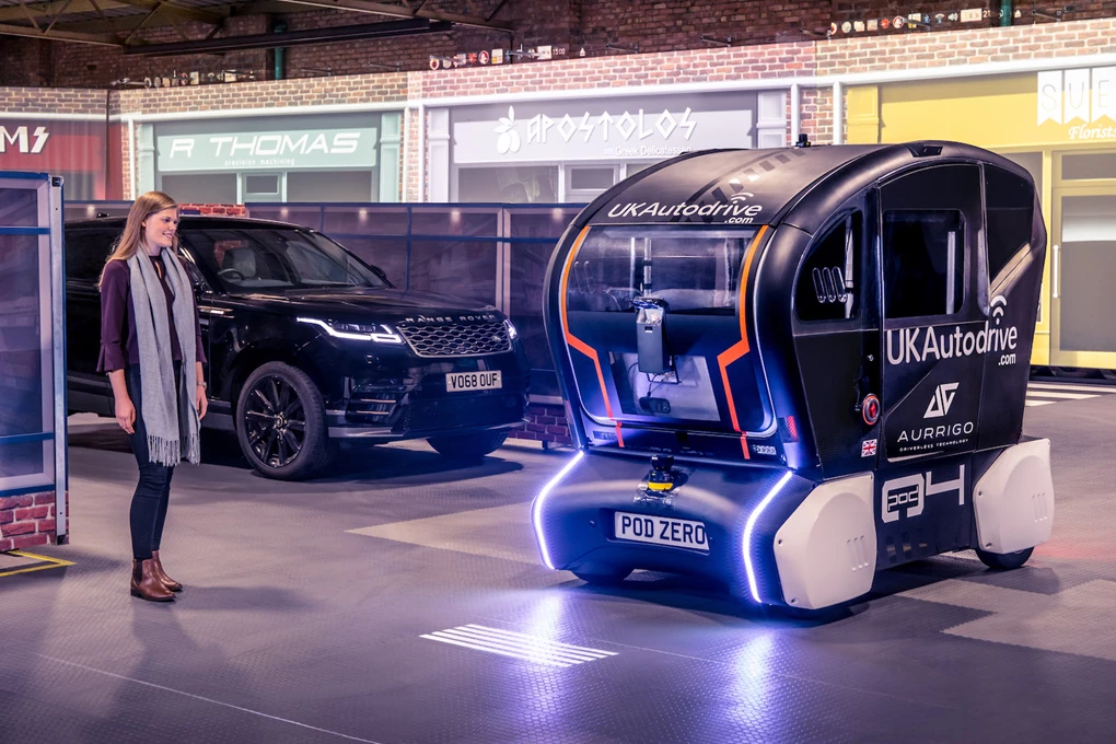 Jaguar Land Rover autonomous vehicles