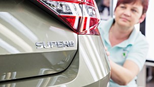 500,000th third generation Skoda Superb built