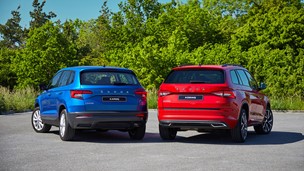 Skoda Karoq and Kodiaq SUV facelifts for 2020 revealed