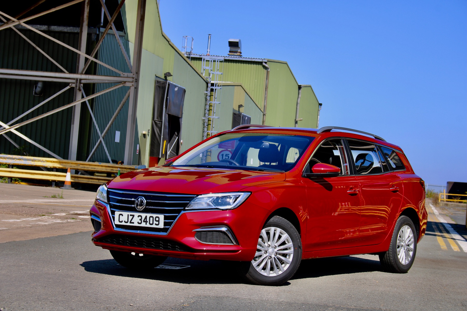 MG5 unveiled as UK’s first electric estate car with 214mile electric