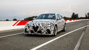 New Alfa Romeo Giulia GTA put through its paces by F1 drivers