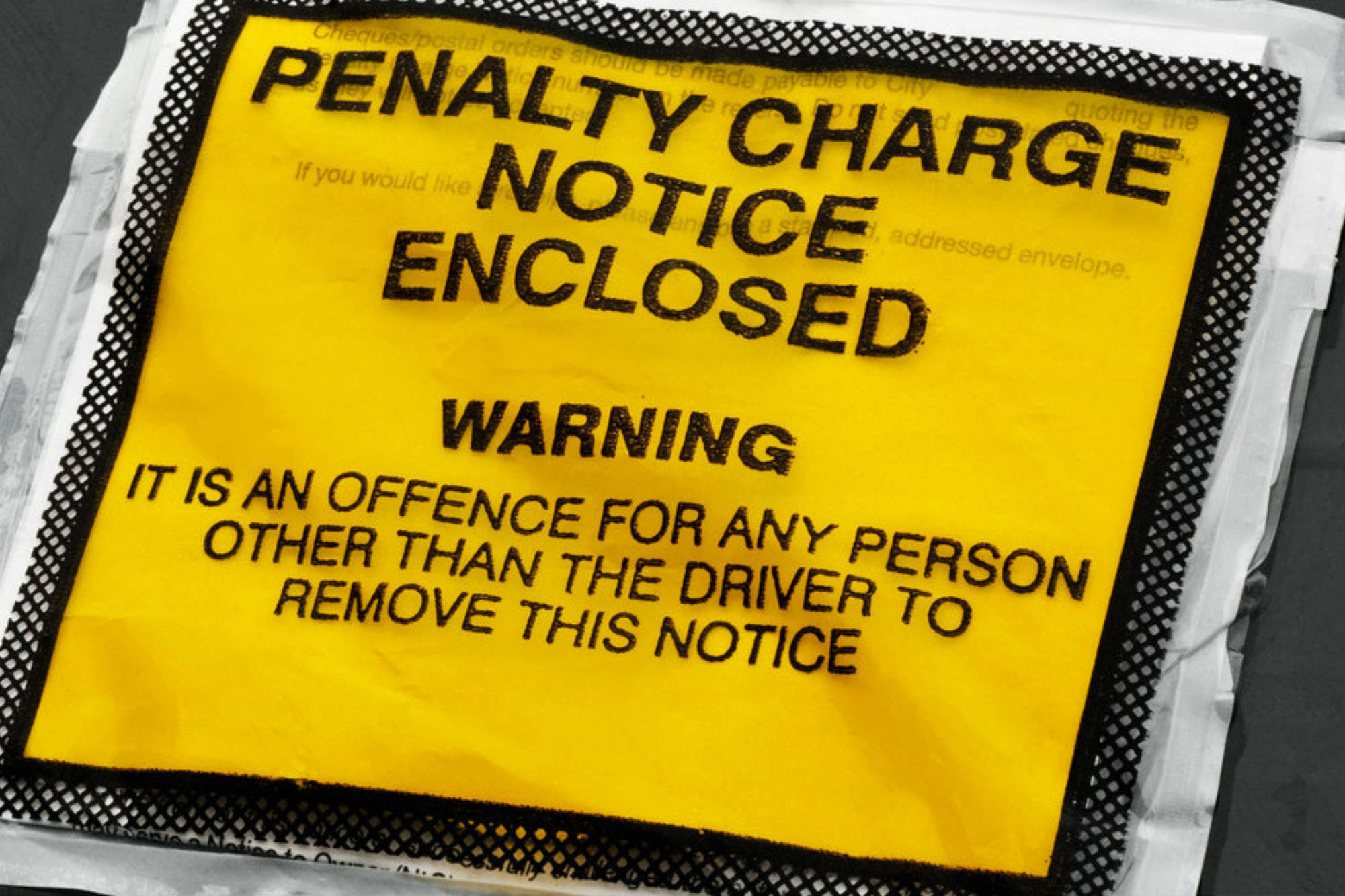 Parking fines refunded due to short sign Car Keys