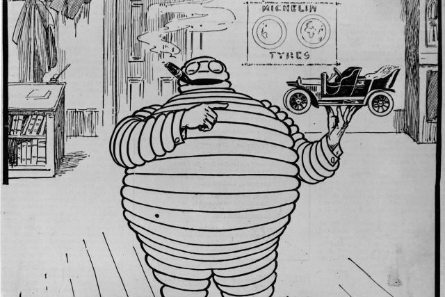 The birth of Bibendum, the Michelin Man